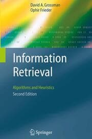Cover von Information Retrieval