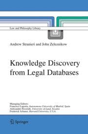 Cover von Knowledge Discovery from Legal Databases