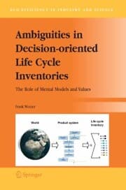 Cover von Ambiguities in Decision-oriented Life Cycle Inventories