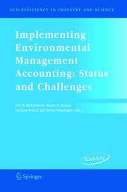 Cover von Implementing Environmental Management Accounting: Status and Challenges