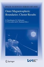Cover von Outer Magnetospheric Boundaries: Cluster Results
