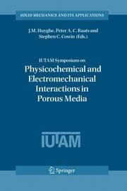 Cover von IUTAM Symposium on Physicochemical and Electromechanical Interactions in Porous Media