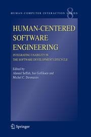 Cover von Human-Centered Software Engineering - Integrating Usability in the Software Development Lifecycle