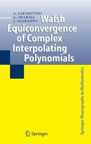 Cover von Walsh Equiconvergence of Complex Interpolating Polynomials