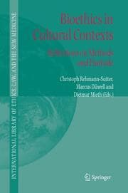 Cover von Bioethics in Cultural Contexts