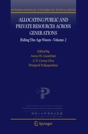 Cover von Allocating Public and Private Resources across Generations