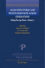 Cover von Allocating Public and Private Resources across Generations