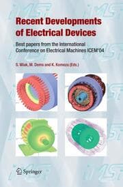 Cover von Recent Developments of Electrical Drives
