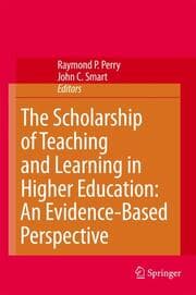 Cover von The Scholarship of Teaching and Learning in Higher Education: An Evidence-Based Perspective