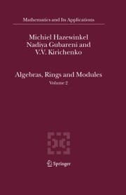 Cover von Algebras, Rings and Modules