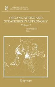 Cover von Organizations and Strategies in Astronomy 7
