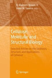Cover von Cellulose: Molecular and Structural Biology