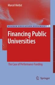 Cover von Financing Public Universities