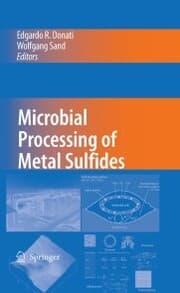 Cover von Microbial Processing of Metal Sulfides