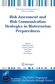 Cover von Risk Assessment and Risk Communication Strategies in Bioterrorism Preparedness