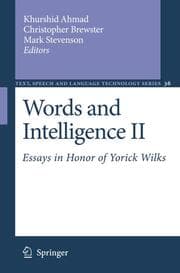 Cover von Words and Intelligence II