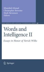 Cover von Words and Intelligence II