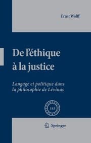 Cover von De L'éthique à la Justice