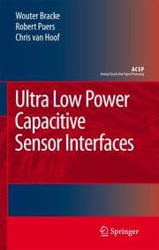 Cover von Ultra Low Power Capacitive Sensor Interfaces