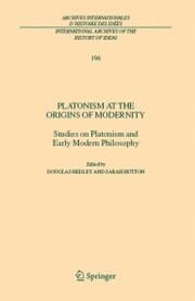 Cover von Platonism at the Origins of Modernity