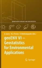 Cover von geoENV VI - Geostatistics for Environmental Applications