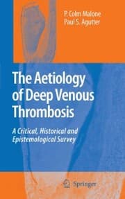 Cover von The Aetiology of Deep Venous Thrombosis