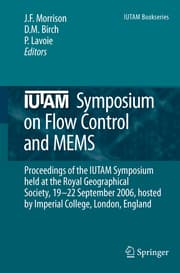 Cover von IUTAM Symposium on Flow Control and MEMS