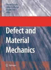 Cover von Defect and Material Mechanics