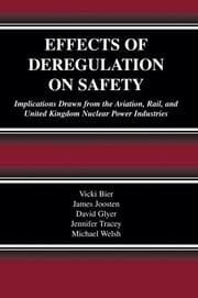 Cover von Effects of Deregulation on Safety