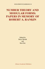 Cover von Number Theory and Modular Forms