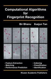 Cover von Computational Algorithms for Fingerprint Recognition
