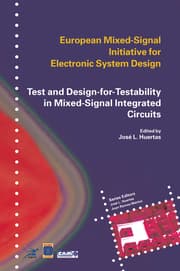 Cover von Test and Design-for-Testability in Mixed-Signal Integrated Circuits