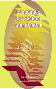 Cover von Languages for System Specification