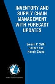 Cover von Inventory and Supply Chain Management with Forecast Updates