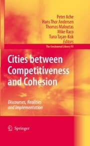 Cover von Cities between Competitiveness and Cohesion