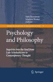 Cover von Psychology and Philosophy