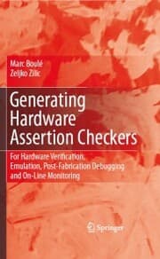 Cover von Generating Hardware Assertion Checkers