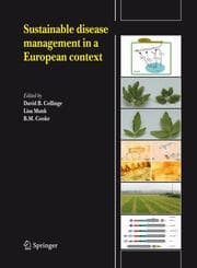 Cover von Sustainable disease management in a European context