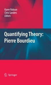 Cover von Quantifying Theory: Pierre Bourdieu