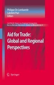 Cover von Aid for Trade: Global and Regional Perspectives
