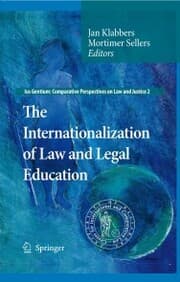 Cover von The Internationalization of Law and Legal Education