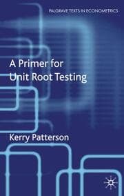 Cover von A Primer for Unit Root Testing