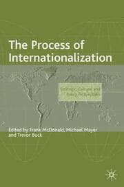 Cover von The Process of Internationalization