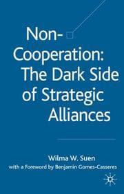 Cover von Non-Cooperation The Dark Side of Strategic Alliances