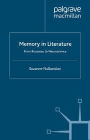 Cover von Memory in Literature
