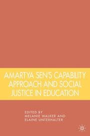 Cover von Amartya Sen's Capability Approach and Social Justice in Education