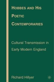 Cover von Hobbes and His Poetic Contemporaries