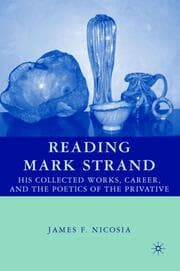 Cover von Reading Mark Strand