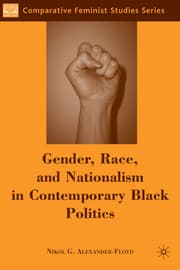 Cover von Gender, Race, and Nationalism in Contemporary Black Politics