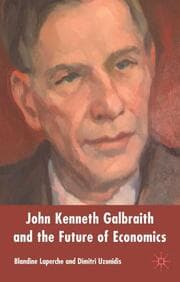 Cover von John Kenneth Galbraith and the Future of Economics